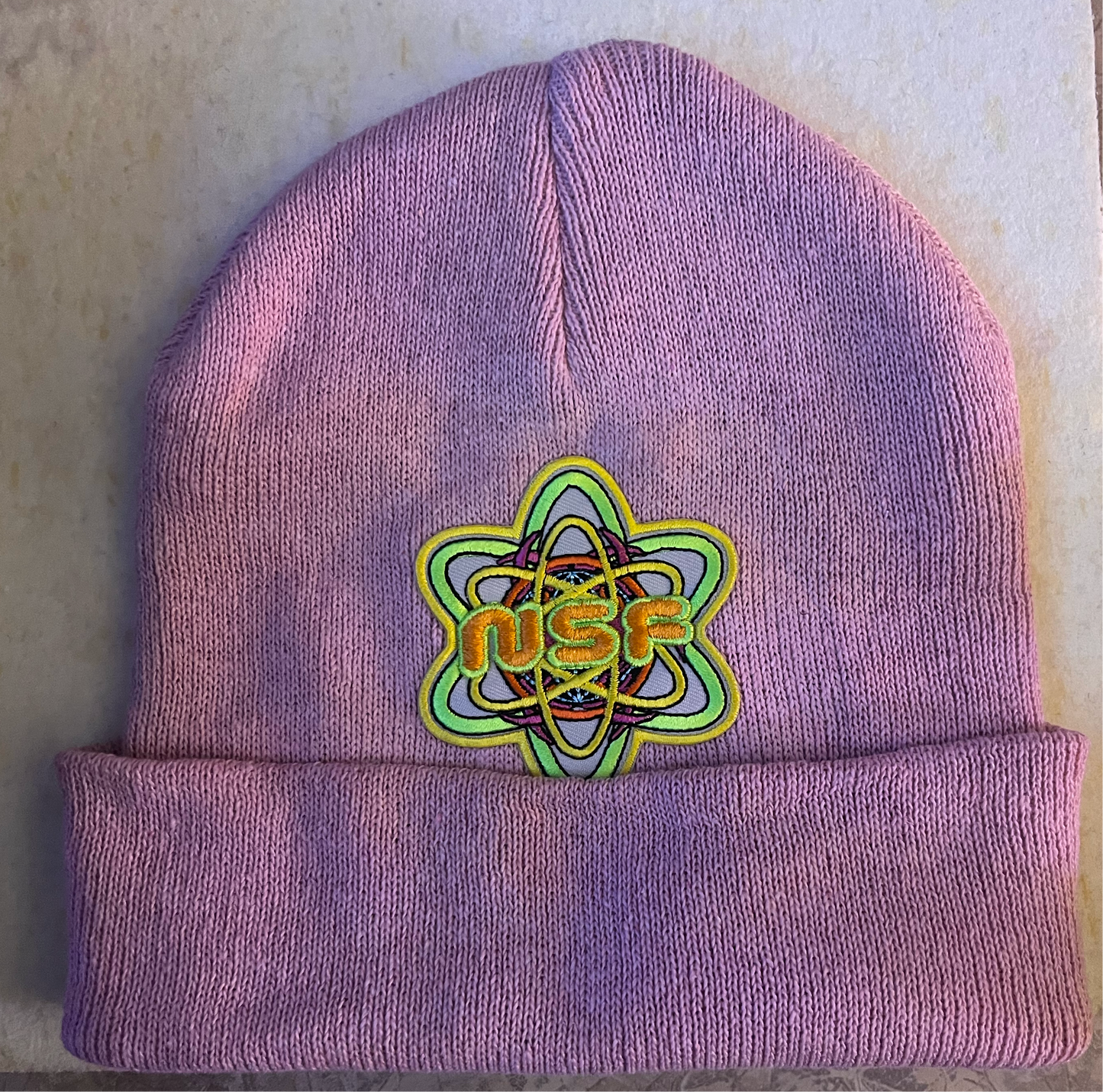 EMBROIDERED
N.S.F. BEANIE